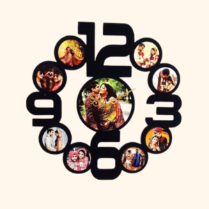 Customized Photo Collage Wall Clock