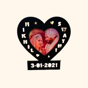 Customised Heart-Shaped Frame
