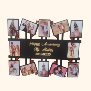 Customized Photo Collage Frame with Name
